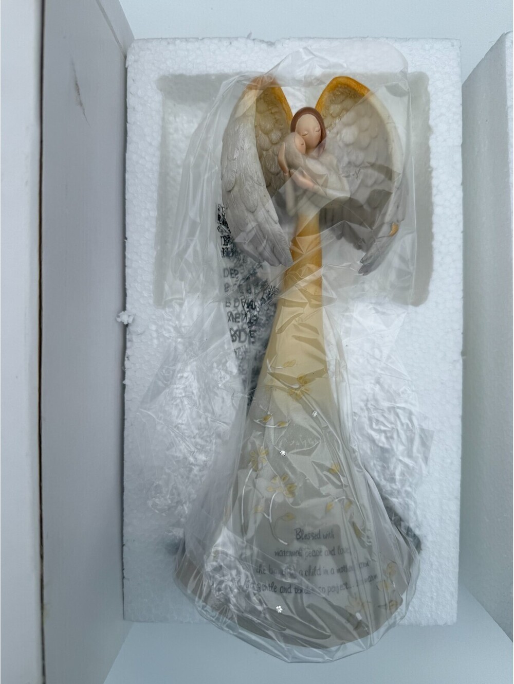 Enesco Peace by Piece Gina Freehill Angel Figurines 6004680 6004683 - Beautiful